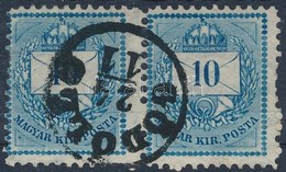 O 1881 10kr Elfogazott Pár ,,GÖDÖLLŐ' - Autres & Non Classés