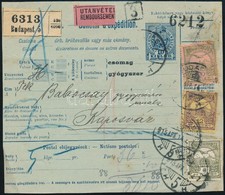 1915 Utánvételes Szállítólevél 78f Bérmentesítéssel - Other & Unclassified