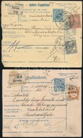 1916 8 Db Klf Csomagszállító, Főleg Felvidéki Bélyegzésekkel (Lőcse, Eperjes, Dobsina, Szepesszombat, Stb.) - Autres & Non Classés