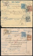 1916 8 Db Klf Csomagszállító, Főleg Felvidéki Bélyegzésekkel (Lőcse, Eperjes, Dobsina, Szepesszombat, Stb.) - Other & Unclassified