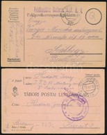 1915 2 Db Tábori Postai Levelezőlap 'K.u.K. FELDPOSTAMT 320' + 350 - Altri & Non Classificati