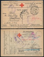 1916-1917 2 Db Hadifogoly Levelezőlap - Altri & Non Classificati