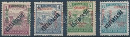 * Szeged 1919 Arató/Köztárssaság 3f, 4f, 5f, 6f; Bodor Vizsgálójellel (14.000) - Autres & Non Classés