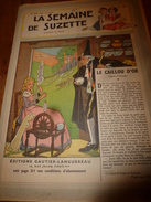 1949 LSDS (La Semaine De Suzette) :Trois Petites Filles Et Un Revenant (illustrations De Pécoud); Etc - La Semaine De Suzette