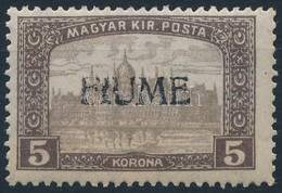 ** Fiume 1918 Parlament 5K Kézi Felülnyomással, Garancia Nélkül (**180.000) - Other & Unclassified