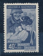 ** 1939 Magyar A Magyarért 40f Tévnyomat (10.000) - Autres & Non Classés