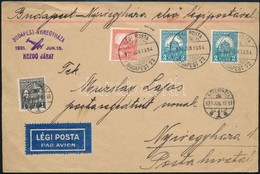 1931 Légi Levél 'BUDAPEST-NYÍREGYHÁZA KEZDŐJÁRAT' Bélyegzéssel - Other & Unclassified
