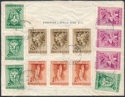 1939 Légi Levél 1,20P Pax Ting Bérmentesítéssel / Airmail Cover With 1,20P Franking 'BUDAPEST' - Stockholm - Autres & Non Classés