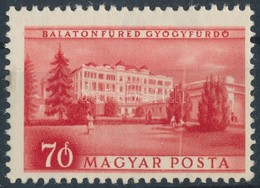 ** 1953 Üdülők 70f Függőleges Fehér Csík - Other & Unclassified