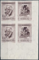 ** 1955 Bélyegnap (28.) - Bartók 1Ft ívsarki Függőleges Pár Jobb Oldali Szelvényekkel (20.000) - Other & Unclassified