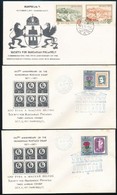 1971-1973 5 Különféle Hungarika Alkalmi Boríték - Other & Unclassified