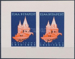 ** 1938/D 8ba ELMA Jubileumi Emlékív  (8.000) (gumihiba) - Autres & Non Classés