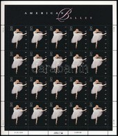 ** 1998 Amerikai Balett Kisív Mi 3042 - Autres & Non Classés