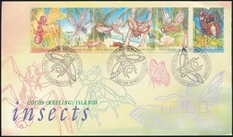 1995 Rovarok Sor Mi 334-339 FDC-n - Autres & Non Classés