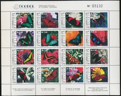 ** 1993 Lepkék Kisív Mi 1193-1208 - Autres & Non Classés