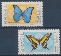 ** 1971 Lepkék Sor Mi 1279-1280 - Other & Unclassified