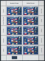 ** 2004 Belépés Az Európai Unióba Kisív Mi 394 - Autres & Non Classés