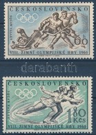 ** 1960 Téli Olimpia, Squaw Valley Sor Mi 1183-1184 - Other & Unclassified