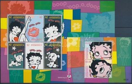 ** 2007 Betty Boop, Rajzfilm Kisív Mi 3780-3785 + Blokk Mi 522 - Autres & Non Classés