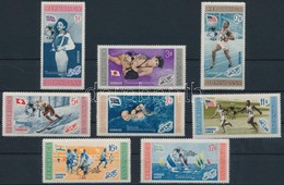 ** 1959 Geofizika éve Sor Mi 672-679 + Blokk Sor 21-22 A + B - Other & Unclassified