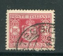 ITALIE- Taxe Y&T N°64- Oblitéré - Impuestos