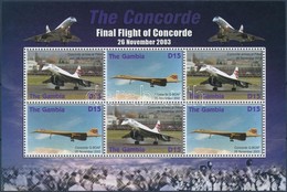 ** 2006 Concorde, Repülő Kisív Mi 5695-5696 - Other & Unclassified