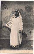 Cartolina  Costume Donna Araba - Annullo Posta Militare  - V. 1912 - Piega Angolare - Azië