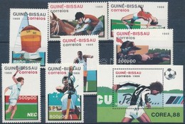 ** 1988 Szöuli Olimpia Sor + Blokk Mi 935-941 + 271 - Autres & Non Classés