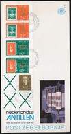 1980 Beatrix Királynő Bélyegfüzetlap  FDC-n Mi 7 - Other & Unclassified