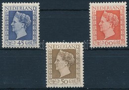 ** 1948 Wilhelmina Királynő Sor Mi 500-502 (Mi EUR 65,-) - Autres & Non Classés