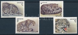 ** 1994 WWF: Hóleopárd Sor + 4 Db FDC Mi 22-25 - Autres & Non Classés