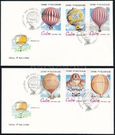 1983 Ballonrepülés Sor Mi 2725-2730 FDC-n - Other & Unclassified