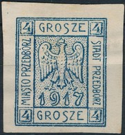 (*) Przedbórz 1917 Vágott Mi 2B - Other & Unclassified
