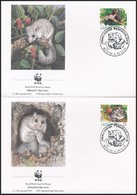 ** 1994 WWF: Pele Sor 4 Db FDC - N + Sor Mi 378-381 - Other & Unclassified