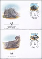 1998 WWF: Tarajos Sül Sor Mi 1974 I A- 1977 I A 4 Db FDC-n - Other & Unclassified