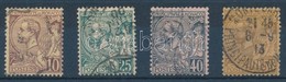 O 1891-1894  I. Albert Herceg 4 érték Mi 14, 16, 17, 18 (Mi EUR 50.50) - Autres & Non Classés