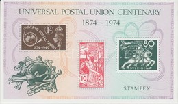 ** 1974 Stampex, 100 éves Az UPU Emlékív - Autres & Non Classés