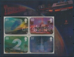 ** 2010 Gerry Anderson, Sci-fi Sorozat Hologramos Blokk Mi 62 - Autres & Non Classés