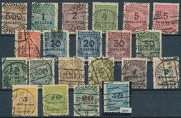 O 1923 Forgalmi Sor Mi 313-330 - Other & Unclassified