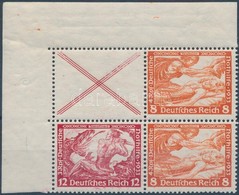 ** 1933 Nothilfe Füzetösszefüggés Négyestömb Mi W51+W55 - Other & Unclassified