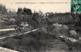 76  Canteleu. L'eglise Et Le Chateau - Canteleu