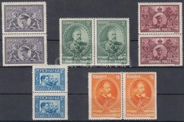 ** 1931 50 éves A Román Királyság Sor Párokban Mi 397-401 - Other & Unclassified