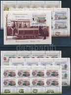 ** 2009 Villamosok Kisívsor Mi 6373-6377 + Blokk Mi 450 - Other & Unclassified