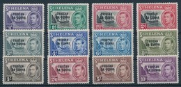 ** 1952 Felülnyomott Forgalmi Sor Mi 1-12 - Other & Unclassified