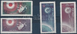 ** 1963 A Mars I. űrállomás Indítása Sor Mi 258-261 - Autres & Non Classés