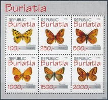 ** Burjátföld 1996 Pillangó Kisív - Autres & Non Classés