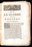 Histoire De La Guerre Des Pays-Bas, Du R. P. Famien Strada,... Traduite Par P. Du Ryer Bruxelles, 1739. George Fricx. A  - Prints & Engravings