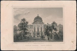Cca 1840 Ludwig Rohbock (1820-1883): Gödöllői Kastély Acélmetszet / Steel-engraving Page Size: 16x26 Cm - Estampes & Gravures
