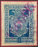 1924 Kiskunfélegyháza R.T.V. 20 Sz. Okirati Illetékbélyeg (15.000) - Non Classés