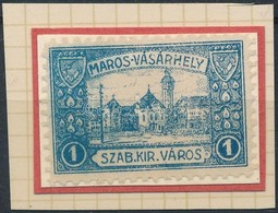 1918 Marosvásárhely SZ.K.V. 1 Sz. Illetékbélyeg (10.000) - Non Classés